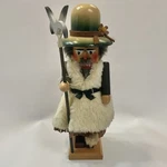 Vintage Steinbach Wooden Nutcracker Shepherd Schafer 12" West Germany. Fixed Price $60.00.