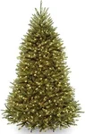 National Company Pre-lit Artificial Full Christmas Tree, Green, Dunhill Fir. Fixed Price $450.00.