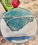 Fair Trade Christmas Ornament - Pampeana Hoover Dam Handmade Glass/bead. Fixed Price $14.53.