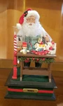 Holiday Creations Noel North Pole Musical Santa Light Up Candle Workshop. Fixed Price $32.00.