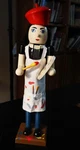 Vintage Wooden Artist Nutcracker Hand Painted German Style Holiday Decor. Fixed Price $84.99.