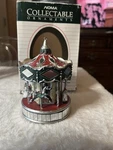 Vtg Noma Ornamotion Collectable 1989 Ornament Carousel Horse W/motor & Box. Fixed Price $10.00.