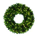 Celebrations 36 In. Dia. Led Prelit Mixed Pine Christmas Wreath (pack Of 2). Fixed Price $234.02.