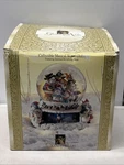 Grandeur Noel Musical Water Globe Revolving Scene W/snowman Christmas Collectibl. Fixed Price $49.99.