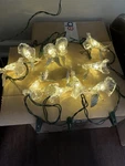 Angel Christmas Tree String Lights Gold Wings Super Bright Fancy Lite Set. Fixed Price $13.97.