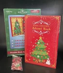 Kurt S. Adler Wooden Book Advent Calendar Tabletop Christmas Countdown Nib. Fixed Price $27.99.