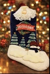 Dandee Santa Christmas Stocking Plush Snowman Mantle Decor Holiday. Fixed Price $23.27.