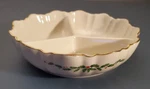 Lenox Holiday Christmas Divided Condiment Candy Serving Dish Bowl / Nwt. Fixed Price $12.99.