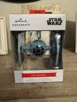 Hallmark Star Wars Tie Fighter 3HCM4243 Christmas Ornament Blue/black Licensed. Fixed Price $15.22.