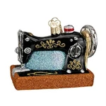 Sewing Machine Glass Old World Christmas Ornament Free Box 32103 New Seamstress. Fixed Price $19.98.