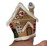 Adorable Gingerbread House Themed Small Candle Holder (new) Ships 24 Hrs. Fixed Price $19.88.