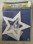 Vintage Atico Double Sided Star Light Sculpture Christmas Indoor Outdoor 35. Fixed Price $20.00.