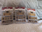 Lemax Christmas Village Collection Craftsman Fence Lot Of 3 Wreath New 2004. Fixed Price $20.00.