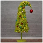 Dr. Seuss The Grinch Whimsical Pre-lit 5 Ft Holiday Christmas Tree. Fixed Price $249.99.