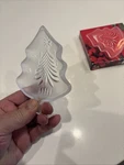 Mikasa Yuletide Tree Frost Sweet Dish. 5" WY155/503 Holiday Christmas Serving. Fixed Price $13.00.
