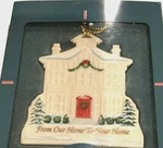 Lenox From Home To Yours / Merry Christmas Ornament Double Sided. Fixed Price $25.99.