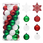 Valery Madelyn Christmas Tree Decorations Ornament Set For Fall Halloween, 50.... Fixed Price $47.78.