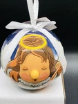 Singing Angel Twinkling Treasures 3D Blinking Christmas Ornament Shatterproof. Fixed Price $12.99.