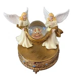 Collections Musical Angels Christmas Holiday Snow Globe Box- Beautiful!!. Fixed Price $24.99.