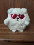American Greetings White Bear Plush Birthday Holiday Card Holder. Fixed Price $12.00.