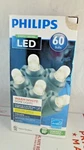 Philips 60 Led Dome Bulbs Lights Warm White Indoor/outdoor Christmas Green Wire. Fixed Price $28.95.
