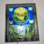 Last Supper Vintage Light Spinning Wall Clock Psychedelic Religious Jesus Fun. Fixed Price $34.99.