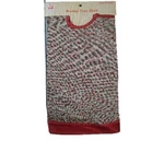 Burlap Christmas Tree Skirt 35 Inches Brown Red New Festive Magic. Fixed Price $11.96.