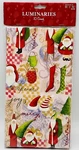 Target Brand Christmas Luminary Bags Luminaries 10 Count Santa Vintage 2001 9.5". Fixed Price $18.89.