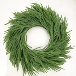 30" Norfolk Pine Christmas Wreath - All Seasons Artificial Holiday Decor. Fixed Price $99.99.