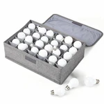 Light Bulb Organizer Storage Box Ornament 30 Dividers Foldable Lid Pp Board. Fixed Price $42.13.