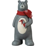 Pbk Christmas Decor - Resin Bear Figurine. Fixed Price $13.95.