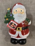 12"LIGHT Up Nostalgic Santa Blow Mold Tabletop Decor Mr. Christmas, Timer. Fixed Price $35.00.