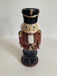 Vintage Yankee Candle Nutcracker Tea Light Burner Christmas Decor. Fixed Price $28.00.