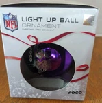 Minnesota Vikings Foco Nfl Light Up Glass Ball Christmas Tree Ornament Decor New. Fixed Price $12.95.