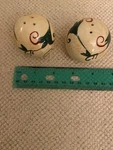 Scotts Of Wisconsin Dashing Through The Snow Christmas Salt & Pepper Shakers. Fixed Price $12.00.
