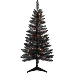 4FT Pre-lit Black Christmas Tree, Memory Wire Technology .... Fixed Price $59.99.