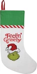 Department 56 Dr. Seuss Feeling Grinchy Christmas Stocking 19.5",. Fixed Price $24.95.