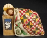 Jim Shore Heartwood Creek Nativity Baby Jesus Enesco 2003 Vintage Figurine. Fixed Price $24.95.