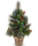 National Company Pre-lit Artificial Mini Christmas Tree, 4FT, Green New. Fixed Price $27.70.