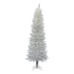 Vickerman 108" Pvc Spruce Pencil Artificial Christmas Tree In White. Fixed Price $281.81.