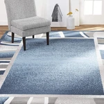 Lyndhurst Rotana Modern Area Rug, Contemporary Blue/gray/ivory 3'7"X5'2". Fixed Price $45.99.