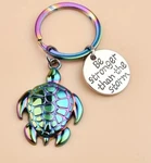 Sea Turtle Key Ring Multi Colored. Fixed Price $7.59.