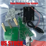 3D Christmas Tree Making Kit Colorful Led Flowing Light Lamp Electronic Diy. Fixed Price $11.41.