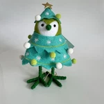 Target Wondershop Featherly Friends Sparkles Christmas Tree Fabric Bird Nwt. Fixed Price $9.99.