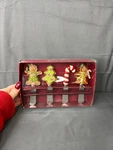 St. Nicholas Square Gingerbread Boxed Set Of 4 Spreaders, Holiday, Christmas. Fixed Price $10.62.