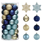 Valery Madelyn Christmas Tree Decorations Ornament Set For Fall Halloween, 50.... Fixed Price $47.78.