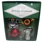 Williams Sonoma Kitchen Classics Appliances Holiday 4 Ornaments Le Creuset New. Fixed Price $49.95.