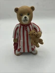 1984 Schmid Gordon Fraser Teddy Bear Christmas Figurine. Fixed Price $11.69.