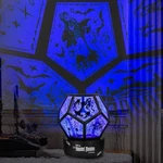Nib Disney The Haunted Mansion Led Geoswirl Projection Light Halloween Prop. Fixed Price $49.00.