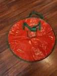 Handy Laundry Christmas Wreath Storage Bag 24" X 7" Durable Tarp Material 2PC. Fixed Price $8.00.